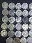 90% Silver Dimes - Lot Of 57 - $5.70 Face Value
