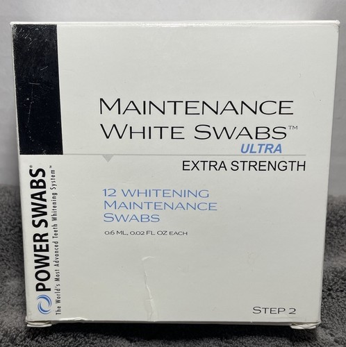 11 Power Swabs White Swabs Ultra Extra Strength Step 2 Sheer Science Teeth Sys