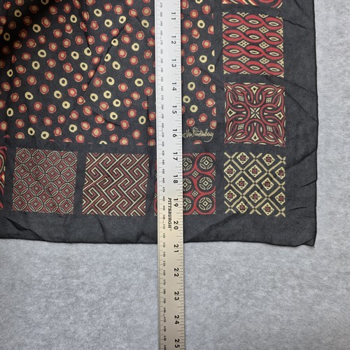 Vtg Diane Von Furstenberg Silk Scarf Square Shawl 20.5"x 20.5" - Picture 6 of 7