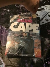 Vintage Creepy Creature Deluxe Cape All Satin 44 Inches One Size