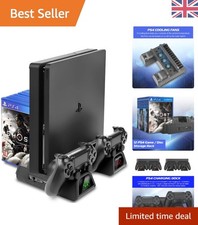 Image of Universal PS4 Cooling Station with Dual Controller Charger & Game Storage Rack