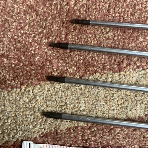 Cornwell Tools VMTX100XL - 6 Piece XL Torx® Screwdriver Set T30 - T10 - Picture 4 of 8