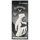 Callaway Xxt Extreme Men's Golf Gloves, Size M - White (2 Count) -