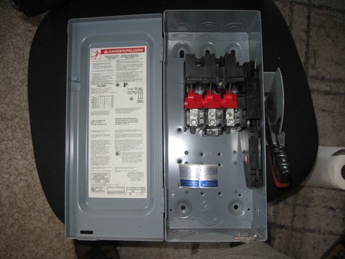 Square D Heavy Duty Safety Switch HU 361 - Picture 3 of 16
