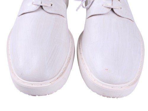MMM Maison Martin Margiela Painted Wedge Sole Derbies Mens Shoes Eu 40 - Picture 6 of 11
