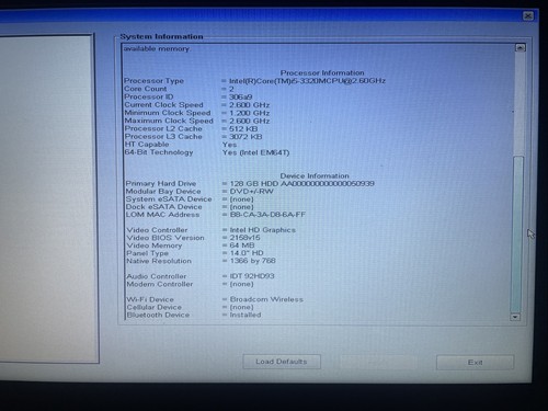 Dell Latitude E6430 – Intel Core i5 | 8GB RAM | 128GB SSD | Charger Included - Picture 7 of 17
