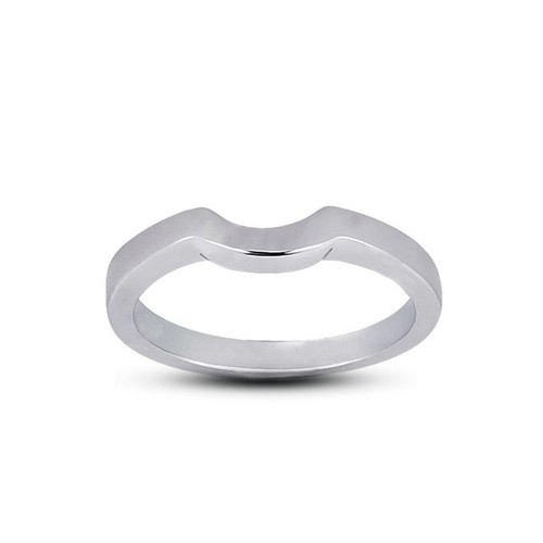 Juego de anillos de compromiso clásicos de 14 k de diamantes naturales redondos de 1,13 quilates F/SI2 - Imagen 3 de 4