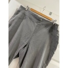 Terra  Sky Womens Gray Pull On Jeggings Plus Size 1X 16W-18W TS30100015408GY