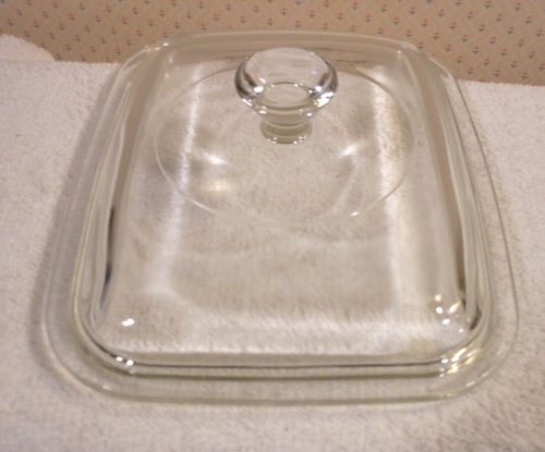 Vintage Pyrex Corning Ware Clear Replacement Lid P-4-C ONLY Excellent Condition - Picture 2 of 13
