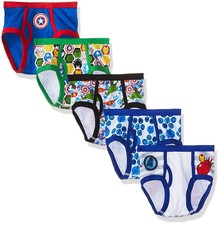Marvel Little Boys' Avengers 5-Pack Boxer Briefs