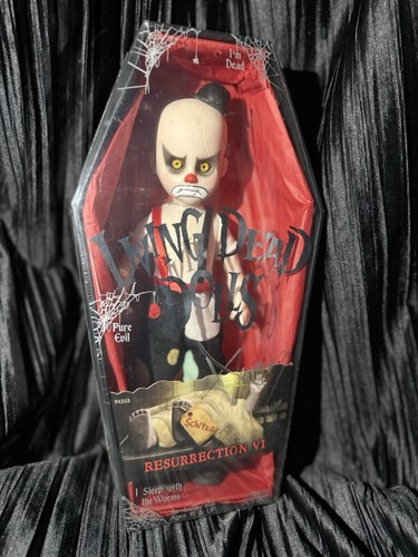 Living Dead Dolls Resurrection Schitzo Variante Res Serie 6 Clown Puppe signiert - Bild 2 von 5