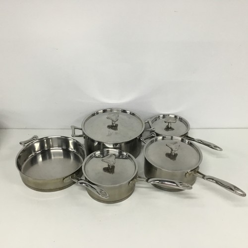 Scanpan Steel 18/10 Stainless Steel 5-Piece Set Professional Cookware(140)# 919 - Picture 2 of 13