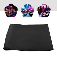 DJ Display Stand Scrim DJ Facade Event Booth Cover DJ Stand Decorative Black NEW