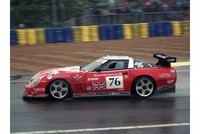 Spark S4382 1/43 Chevrolet Corvette Callaway Nr. 76 Le Mans 24H 1995 Modellauto