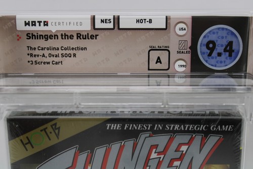 Shingen the Ruler Nintendo NES Factory Sealed Wata Graded 9.4 A - Picture 6 of 17