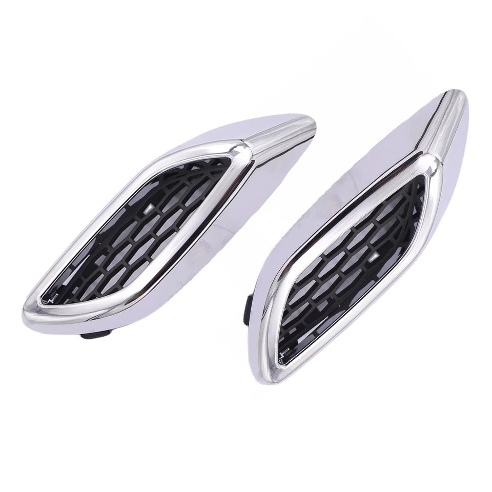 For Levante For Maserati Chrome Fender Air Vent High Universality Fitment - Image 2 of 4