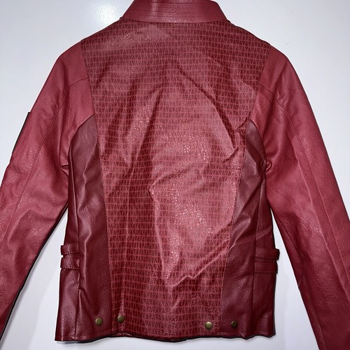 MARVEL DISNEY Star-Lord Pleather Jacket Peter Quill Guardian of the Galaxy XS - Picture 7 of 10