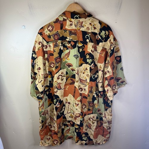 Hilo Hattie Mens 2XL Tropical Fish Button Down Relaxed Resortwear Shirt Hawaii - Picture 6 of 6