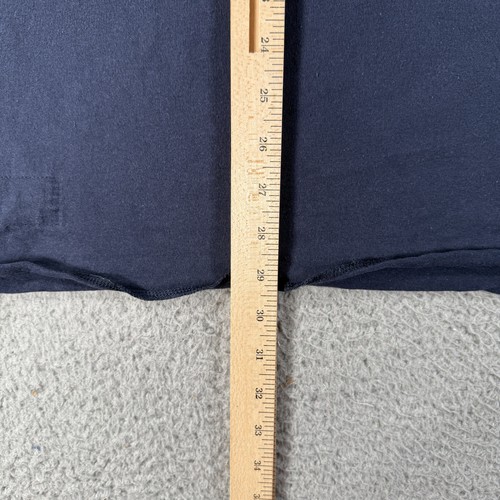 Ralph Lauren RL67 Shirt Mens Extra Large Navy Blue Orange Ringer Crewneck Tee - Picture 8 of 13