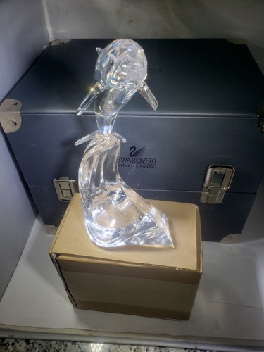 Swarovski Crystal Maxi Dolphin Figurine + COA - Picture 6 of 8