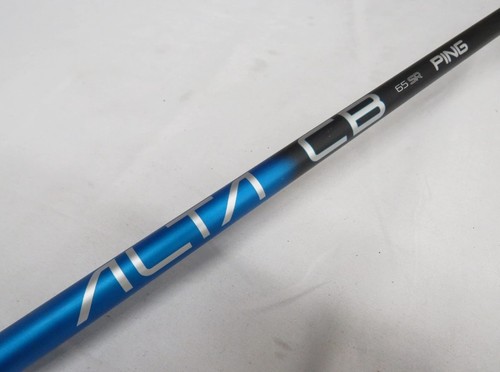 Solo eje de madera RH Ping 9 usado - azul Alta CB 65SR Senior Flex Shaft solo g440 - Imagen 2 de 3