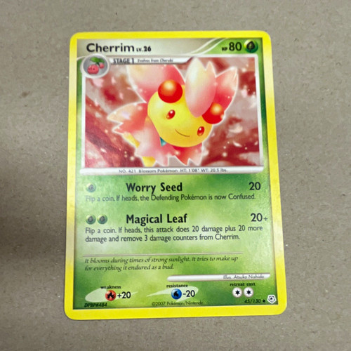 Pokémon TCG Cherrim 45/130 Diamond and Pearl Regular Uncommon Stage 1 80 HP