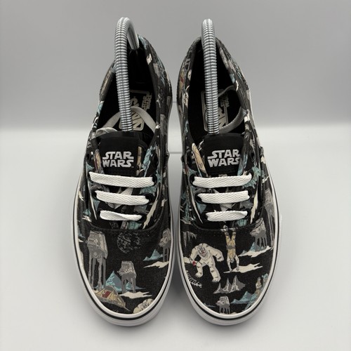 VANS x Star Wars Authentic Dark Planet Trainers UK 5, EUR 38, US 7.5 Hoth ESB - Picture 2 of 12