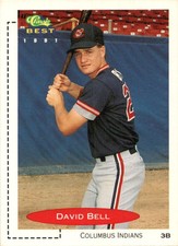 1991 Classic Best #104 David Bell GREAT CARD!!