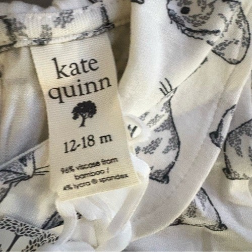Kate Quinn short sleeve Peter Pan Bamboo top sz 12-18 mos new - Picture 4 of 5