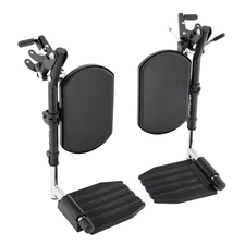 Elevating Wheelchair Legrest with Calf Support & Swing-Away Footrest - Adjust...