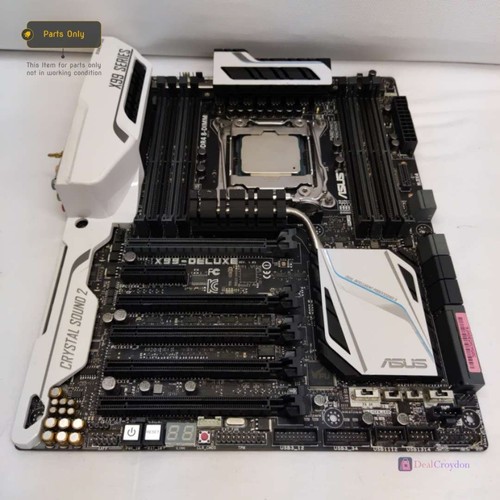 ASUS X99 DELUXE LGA 2011-V3 GAMING MOTHERBOARD WITH INTEL CORE I7-5930K UNTESTED - Bild 6 von 9
