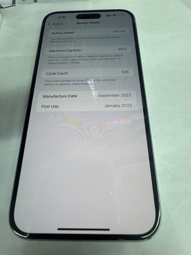 Apple iPhone 15 Plus 128GB Spectrum MOBILE- FOR PARTS ONLY - Afbeelding 7 van 9