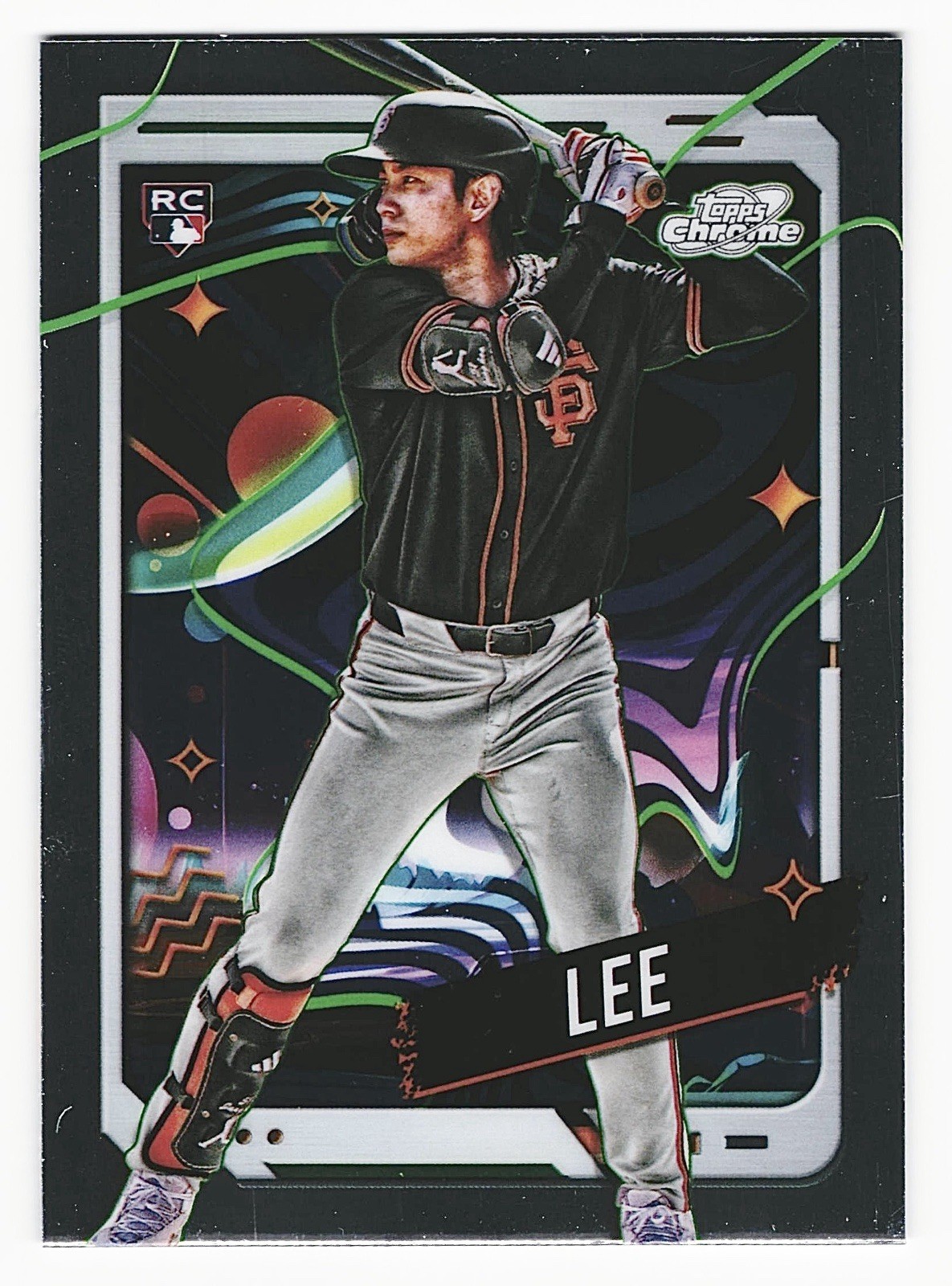 2024 Topps Chrome Cosmic Jung Hoo Lee Rookie San Francisco Giants #110