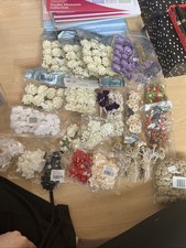 Mixed Mini Silk Flowers For Cards/scrapbooking