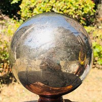 10.84LB Natural chalcopyrite sphere quartz crystal polished ball healing decor 4