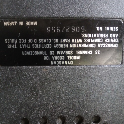 Émetteur-récepteur COBRA 138 23 CANAUX CB SSB/AM TESTÉ NÉCESSITE MICRO ET CORDON D'ALIMENTATION - Photo 14/14