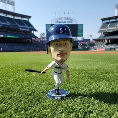 ICHIRO SUZUKI Seattle Mariners Legend MLB BIGhead Bobblehead