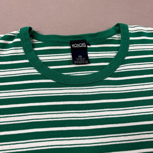 Vintage Honors grün gestreiftes T-Shirt Gr. Damen M - Bild 4 von 11