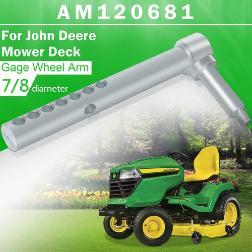 AM120681 Braccio supporto ruota destro posteriore e sinistro anteriore per rasaerba John Deere - Foto 3 di 15