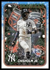 2024 Topps Holiday Photo Variations #H165 Jazz Chisholm Jr. - BB