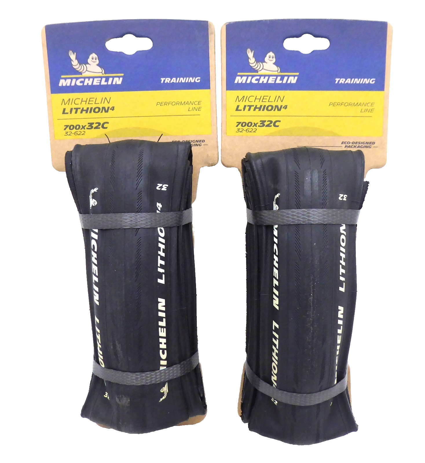 Michelin Lithion 4 Road Tire, 700x32C, Folding, Clincher, MAGI-X, Black, PAIR