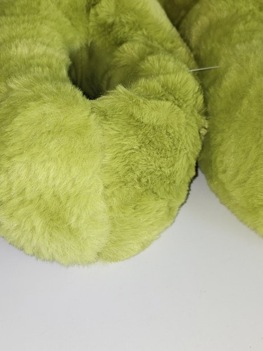 The Grinch Happy Wholidays Slippers Green Mens Size Small (7/8) Christmas NWT - Picture 9 of 15
