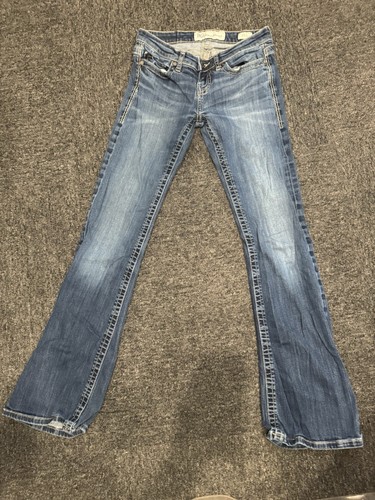 BKE Denim Sabrina Damenjeans Baumwollmischung Bootcut Denim Blau Größe 25L - Bild 4 von 21