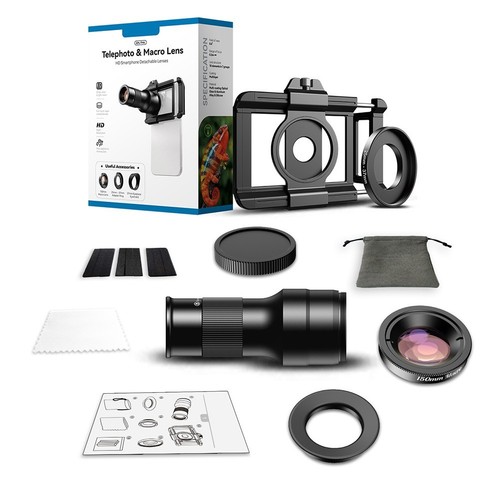 6X Téléobjectif Macro pour Smartphones pour une Créativité Photographique Am - Photo 6 sur 23