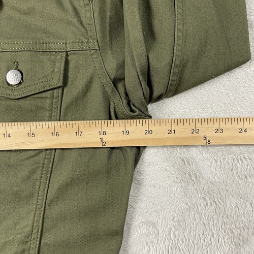 Lee Riders Indigo Cotton Denim Jean Jacket Army Dill Green Women’s M Classic - Bild 8 von 15