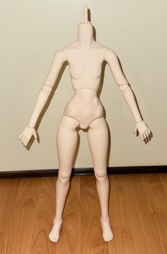 Volks Originale Dollfie Dream HATSUNE MIKU SNOW Semi-Bianco Solo Corpo "Venduto così com'è" - Foto 8 di 16