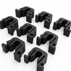 Seitenteil Halteclips kompatibel mit NCASE M1 und Lian Li PC-Q33 8er Pack