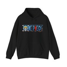 Anime-Inspired Unisex Hoodie for Fans of One Piece and Kondo