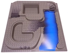 LEGO Ogel Control Center Raised Baseplate 6092pb02 6776 Vintage 2001