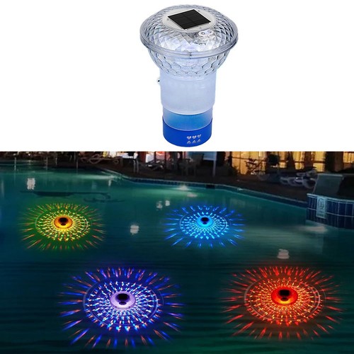 Stylish Solar Pool Dispenser with Colorful Lights for Evening Gatherings - Picture 4 of 7